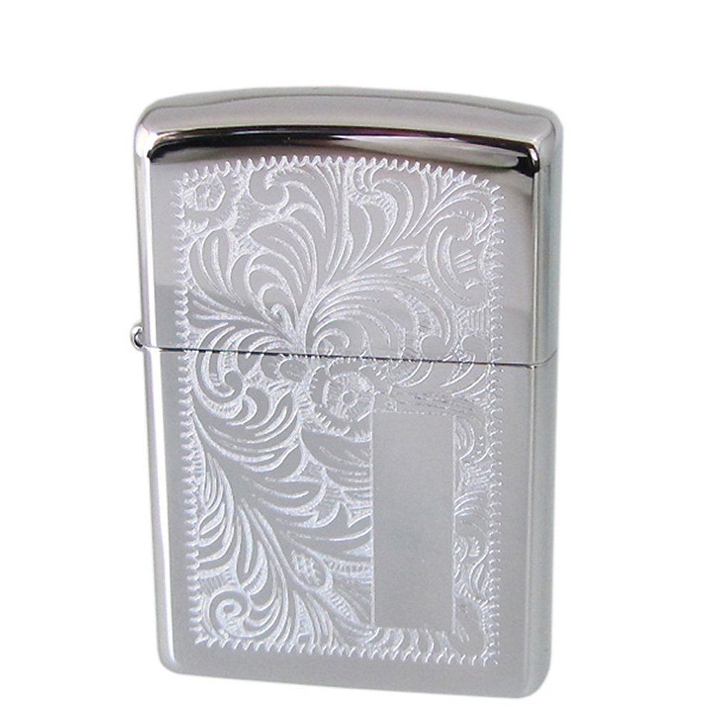 ZIPPO ジッポー ライター CROME CLASSIC ヴェネチアンデザイン 枠付352
