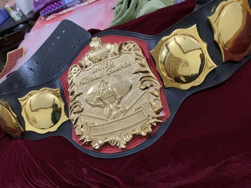 アントニオ猪木 Nwa United National Heavyweight プロレス チャンピオンベルト レプリカオーダーメイド 発送到着予定日 11月05日