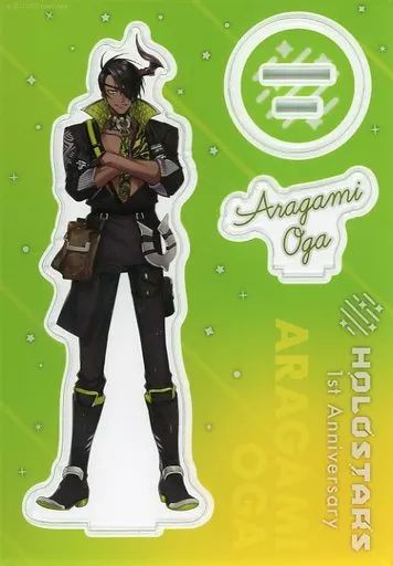 中古】アクリルスタンド・アクリルパネル 荒咬オウガ 煮たか先生描き