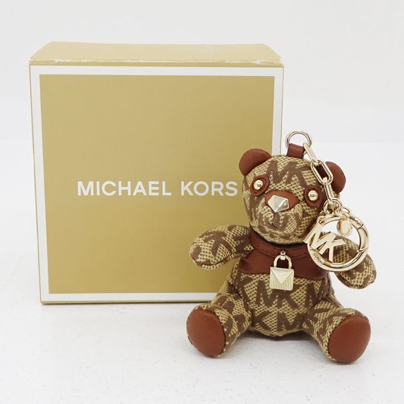 三重店】MICHAEL KORS｜マイケルコース ベア チャーム キーリング
