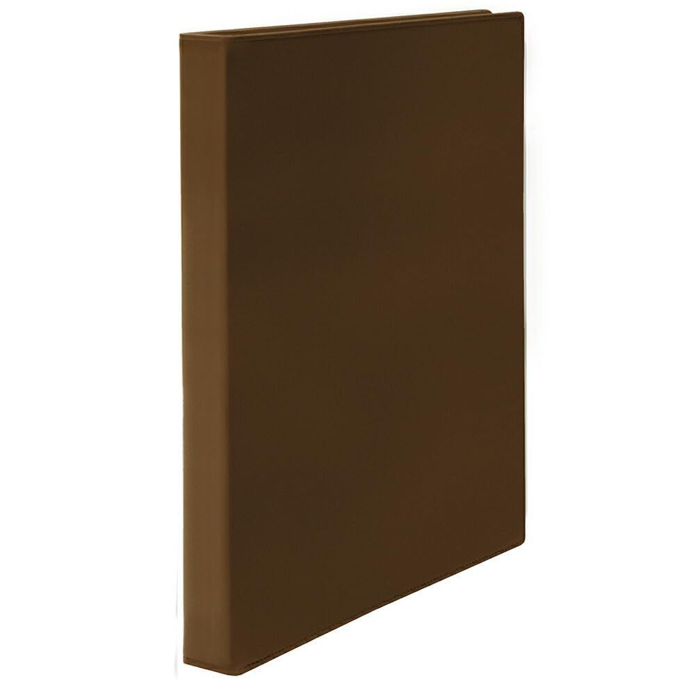コレクト リングバインダー 本革調 A4-L KOVA A4 30穴 茶 F-950V-BR