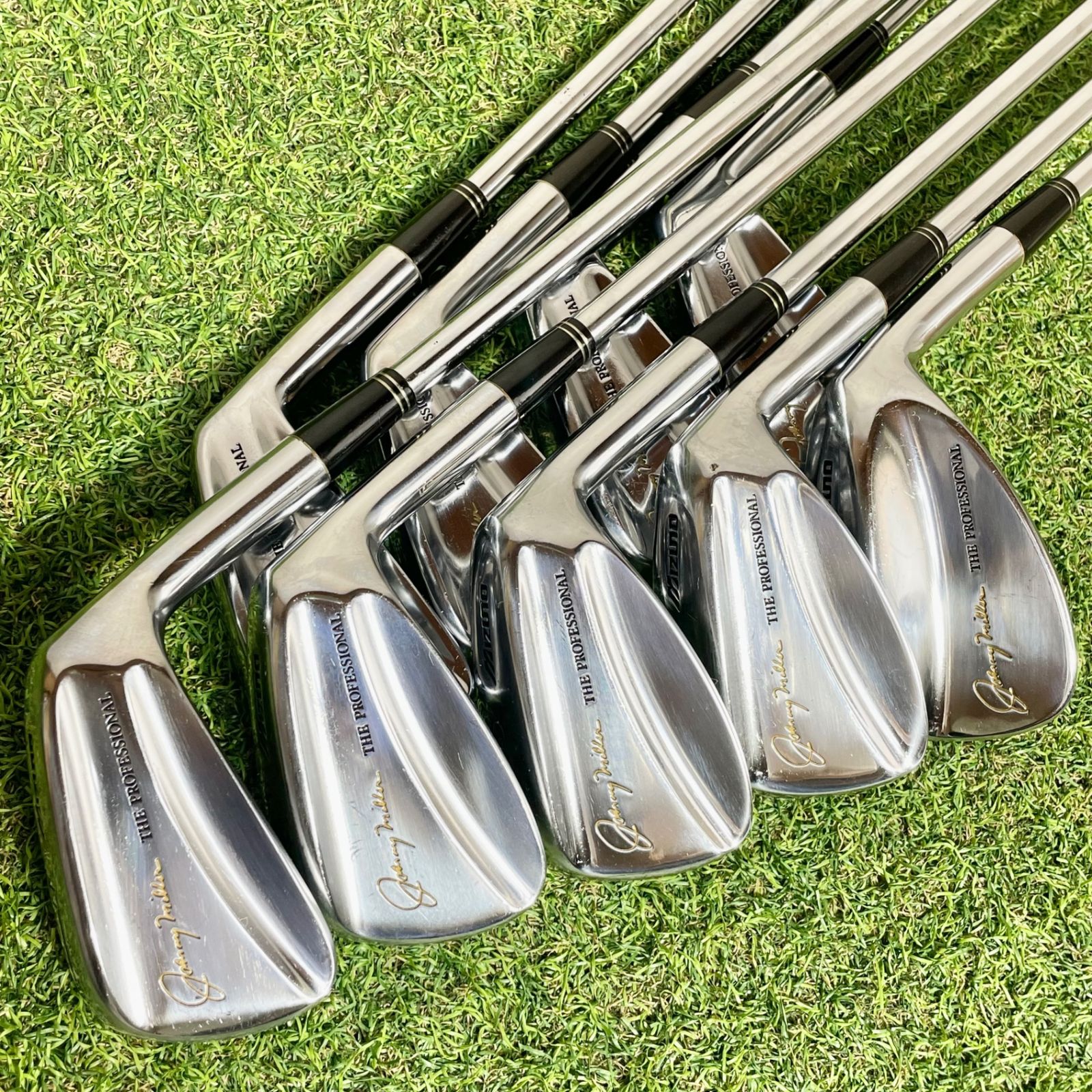 美品！超希少！豪華9本】MIZUNO JohnnyMiller アイアンセット 9本 右