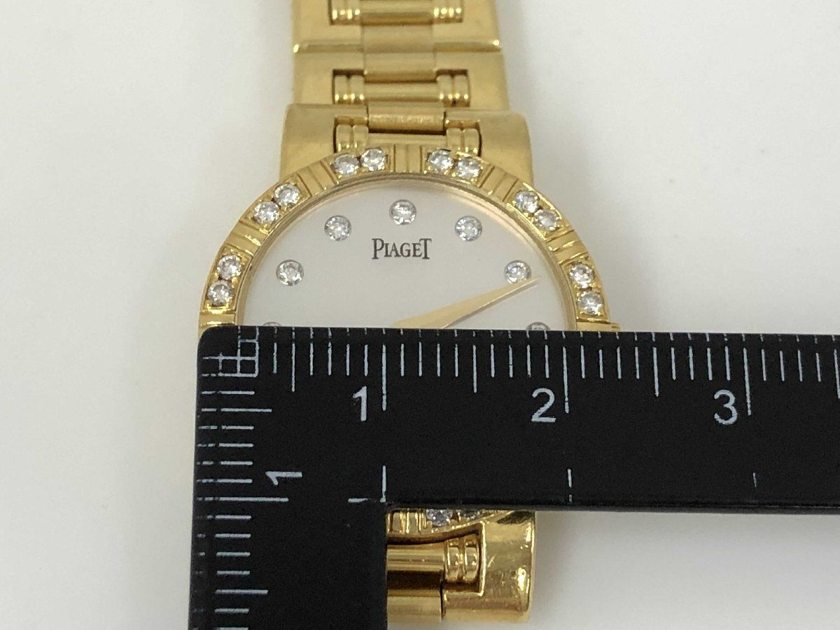 PIAGET ピアジェ ダンサー 80564 k18 619483 クオーツ 腕時計 レディース 金無垢 ビンテージ 金