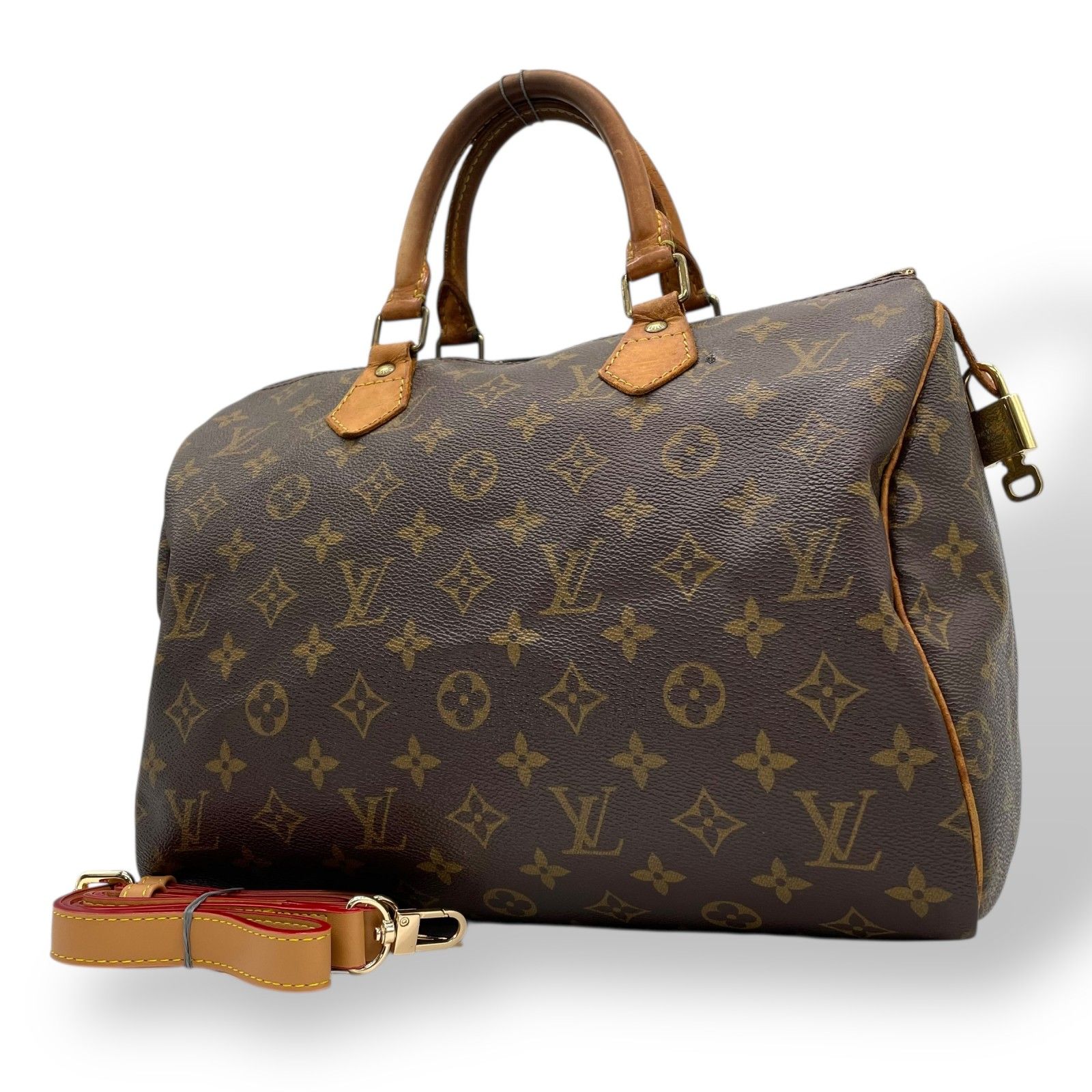 LOUIS VUITTON ルイヴィトン スピーディ30 モノグラム 2WAY
