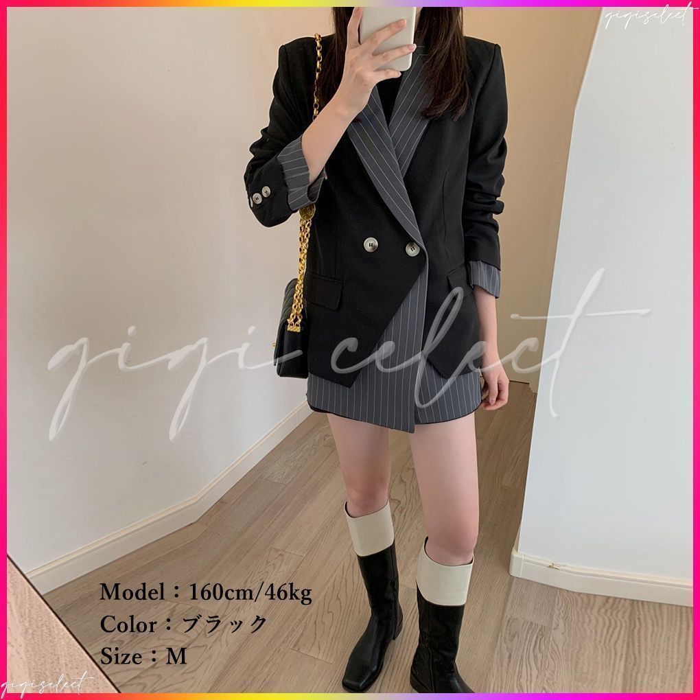 レディースアウタースーツジャケット