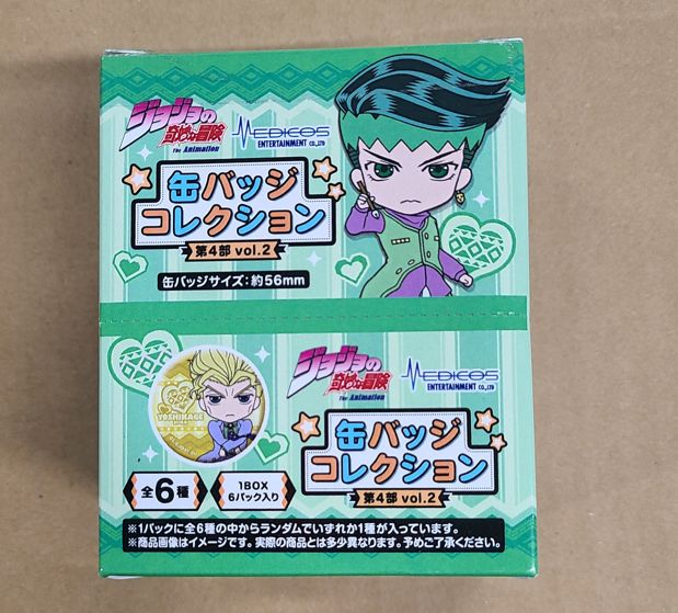 ジョジョの奇妙な冒険 第4部 OPアクリルバッジBOX TVアニメ「ジョジョの奇妙な冒険」場面写アクリルバッジ