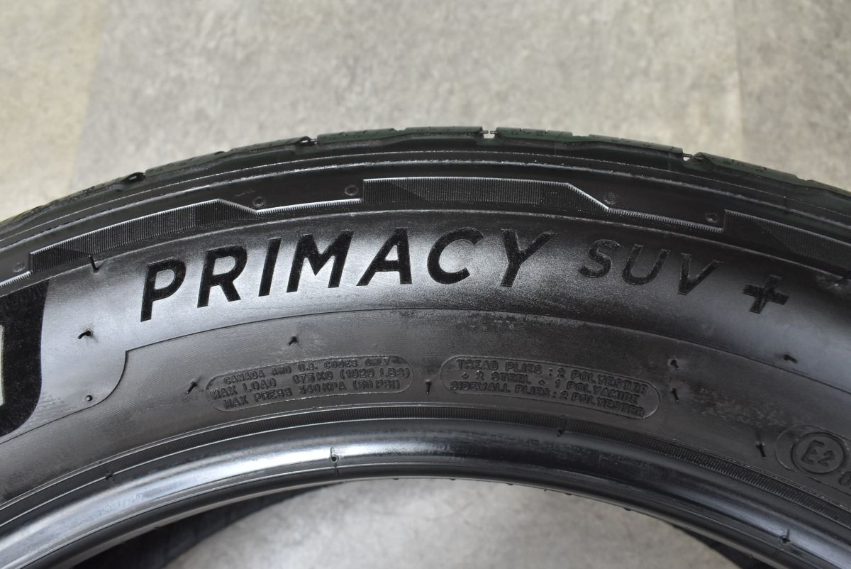 バリ溝】ミシュラン プライマシー SUV+ 225/55R19 4本セット NX 