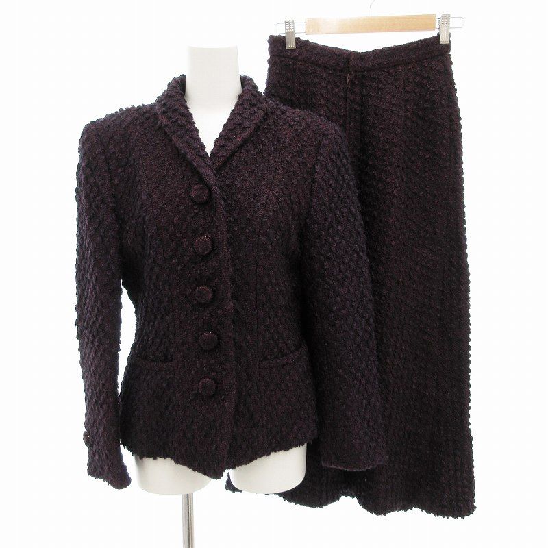 銀座マギー イネス ignes 美品 スカートスーツ セットアップ