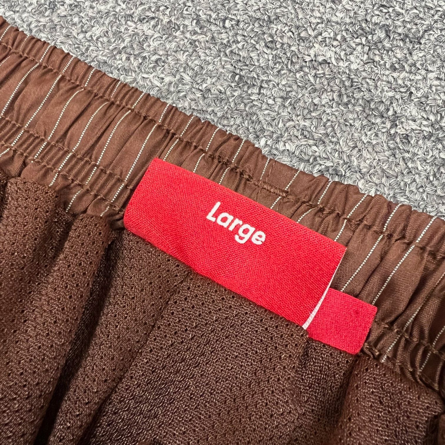 Supreme 2024FW ピンストライプ トラックパンツ Sサイズ