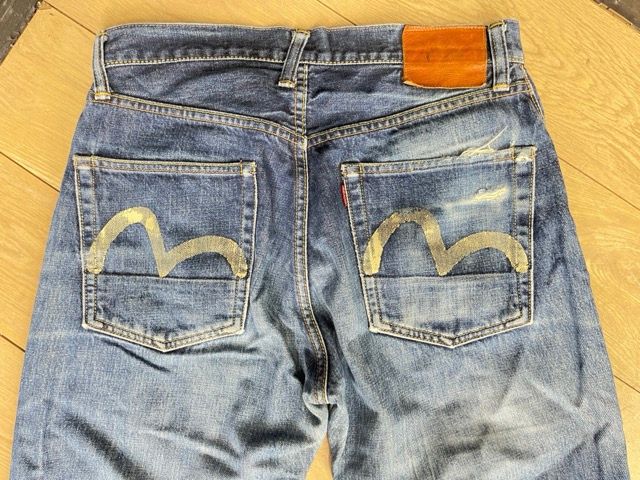 エヴィス ジーパン 【中古】 EVISU ジーンズパンツ No.2? ダメージ カモメ Gパン デニム / 59073