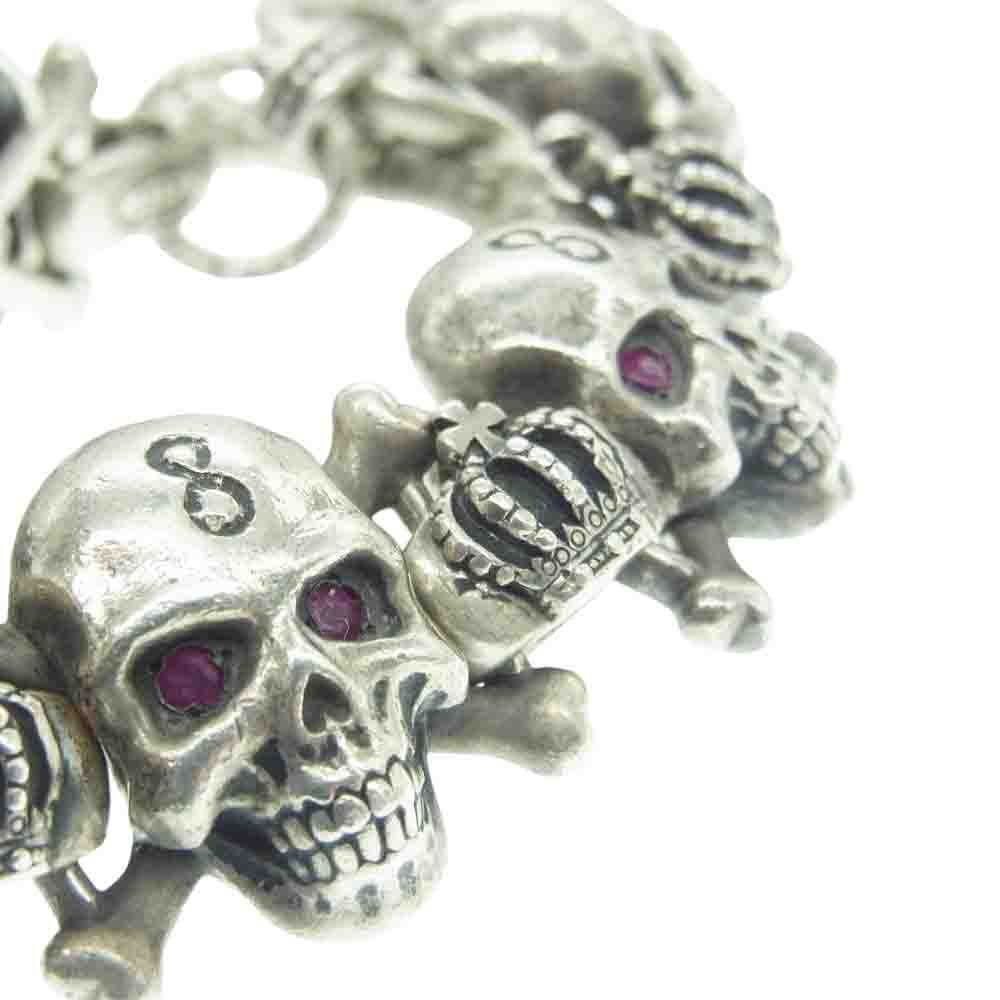 Justin Davis ジャスティンデイビス skull スカル ブレスレット