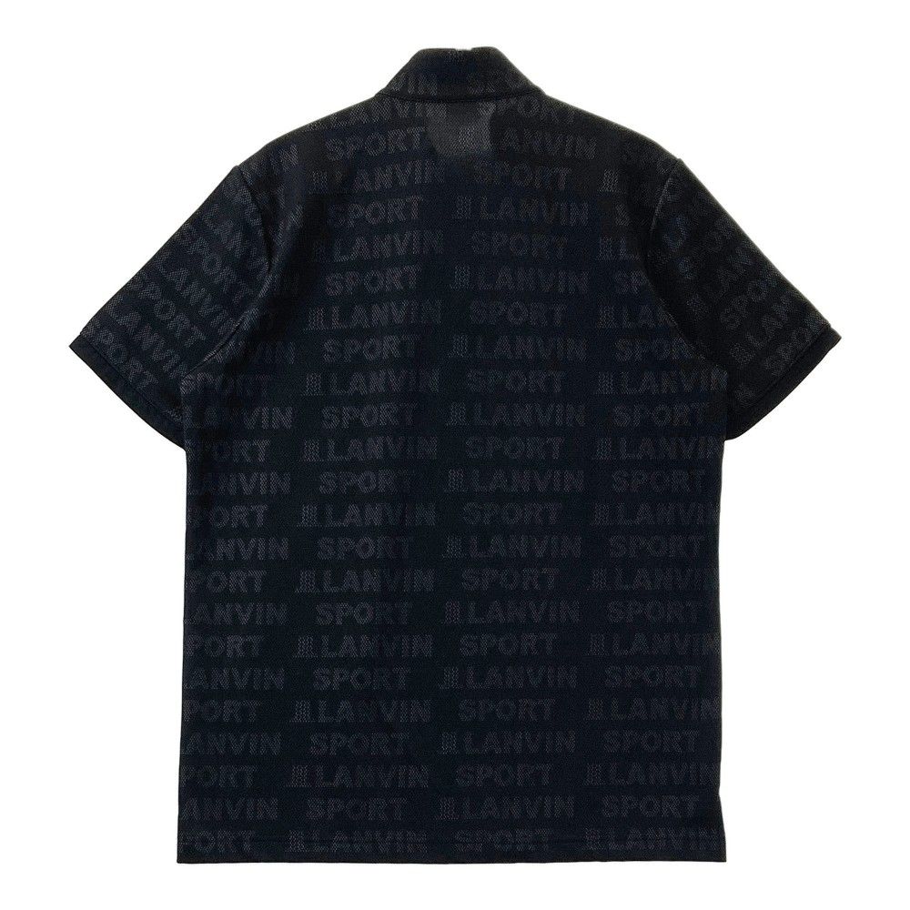 サイズ：38 LANVIN SPORT ランバン スポール ハーフジップ 半袖Tシャツ