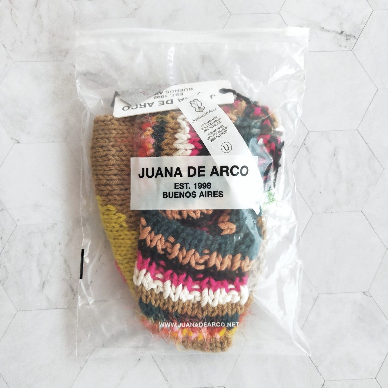 値頃 新品、未使用 JUANA DE ARCO ニット帽 ニットキャップ ニット