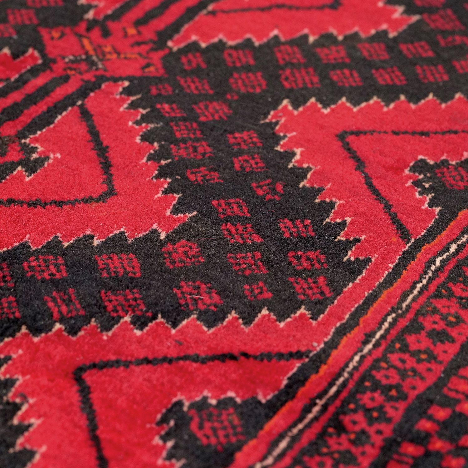 ダイヤモンドモチーフ 手織り