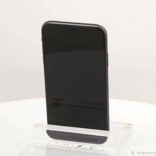 中古品〕 iPhone11 64GB ブラック MHDA3J／A SIMフリー【297