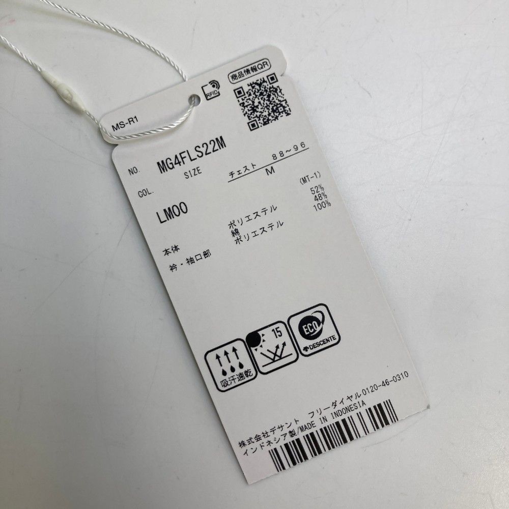 サイズ：M MUNSING WEAR マンシングウェア 2024年モデル 長袖