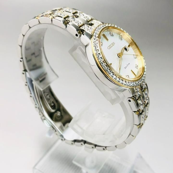 【定価5万円】CITIZEN/シチズン エコドライブ シルバー レディース腕時計