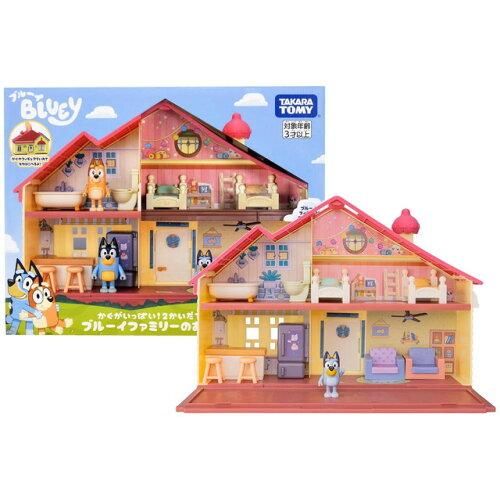 4営業日で発送 タカラトミー ブルーイ かぐがいっぱい 2かいだて ブルーイファミリーのおうち