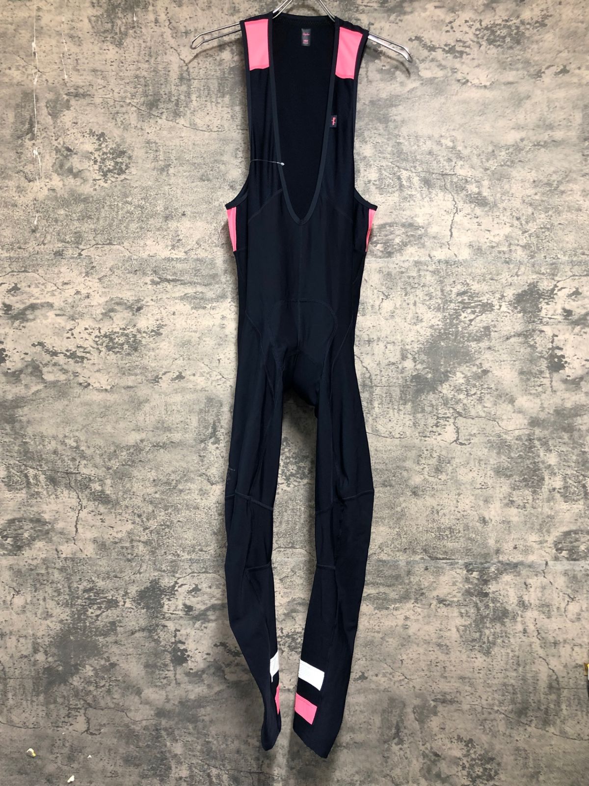 JA335 ラファ Rapha BREVET WINTER TIGHTS WITH PAD ビブタイツ 濃紺 L