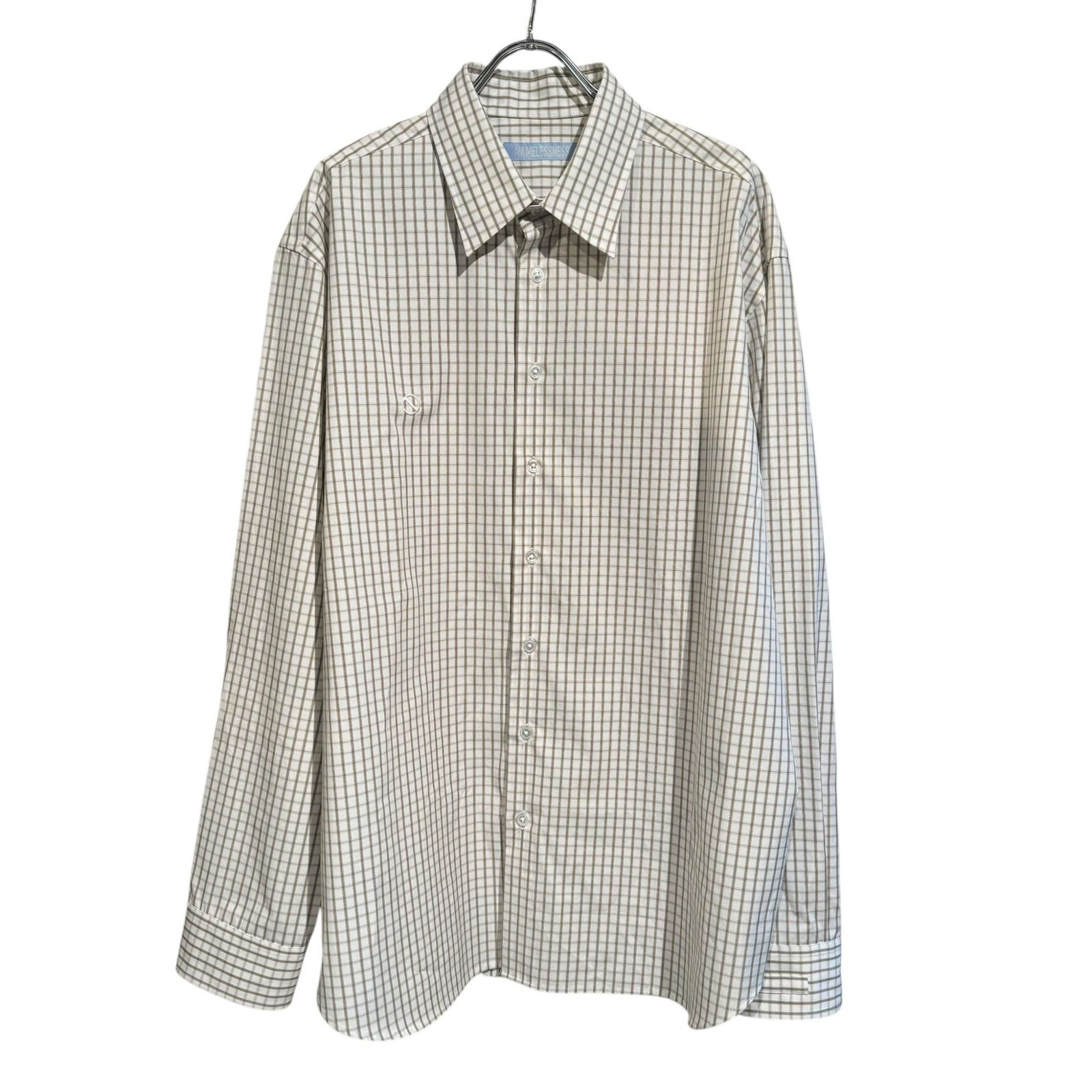 NAMELESSNESS ネームレスネス 25050596100010 Classic Shirt メンズ ホワイト サイズ2