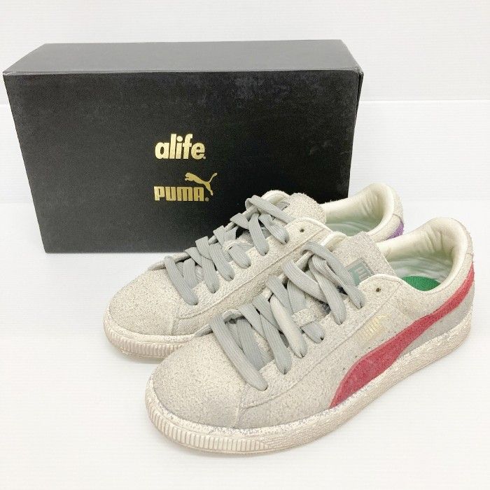 PUMA SUEDE × ALIFE プーマ × エーライフ 358407-01 スエード スニーカー グレー size23cm