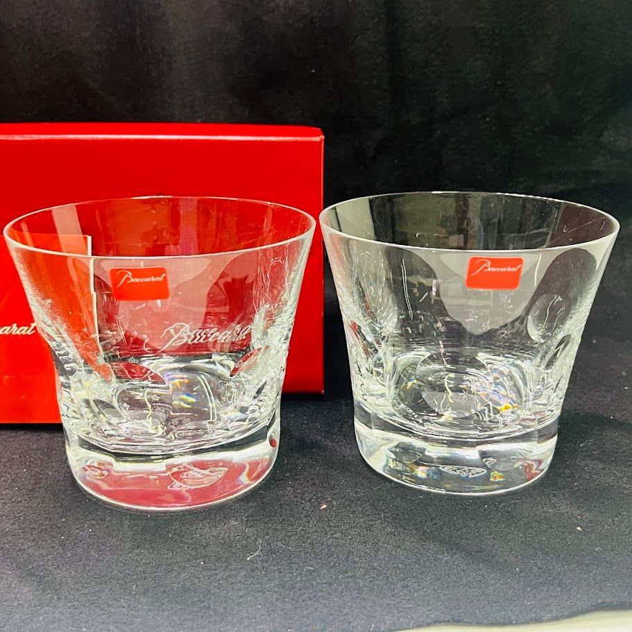BACCARAT 2104387 ベルーガ タンブラーペア 口径10.5*高9.5センチ 350ml ラージサイズ