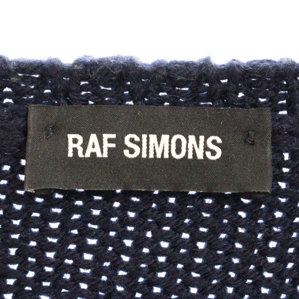 RAF SIMONS (ラフシモンズ) 19AW CROPPED OVERSIZED RS SWEATER