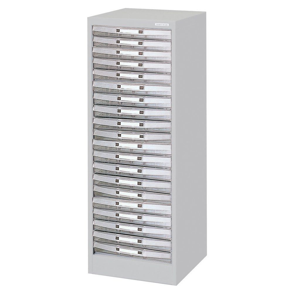 ナカバヤシ フロアケース レターケース A4 浅18段 アバンテV2フロア