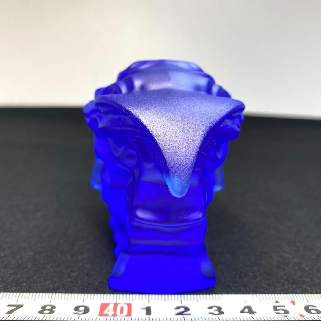ヴェルサーチ　メデューサ　置物　トヒチル　幅約10㎝　東な6-0421☆1F ヴェルサーチ メデューサ 置物 トヒチル 幅約10㎝ 東な6-0421