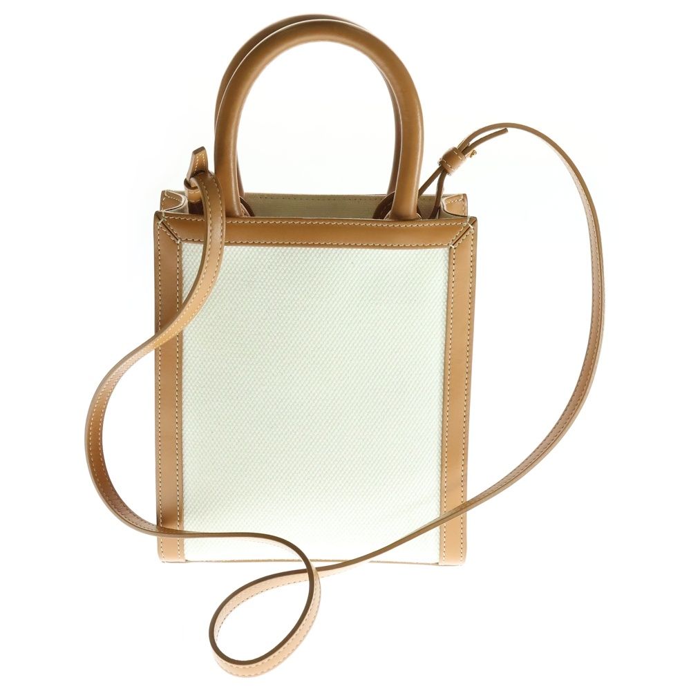 CELINE セリーヌ バーティカルカバ キャンバス 2WAY ハンドバッグ ショルダーバッグ ブラウン 193302BNZ