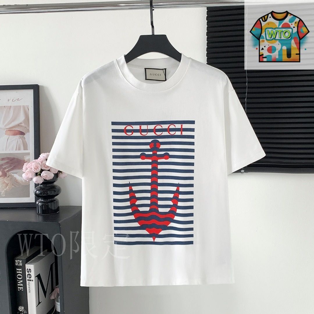 GUCCI ホワイト ロゴプリント Tシャツ 今日特価】GUCCI ロゴプリント ホワイト シャツ - メルカリ