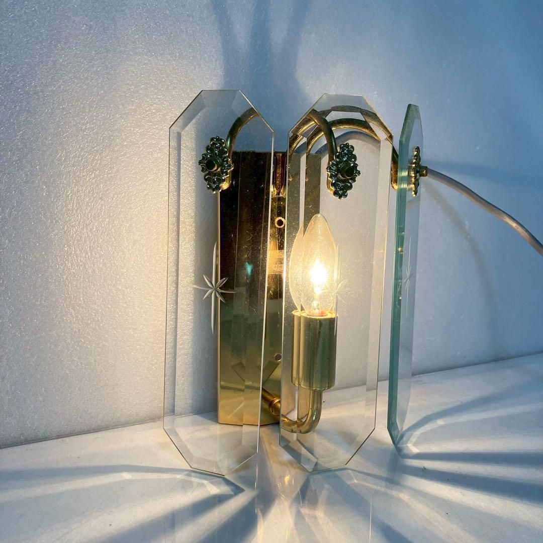 アンティーク真鍮ライト2個セット ペンダントライト 2個セット