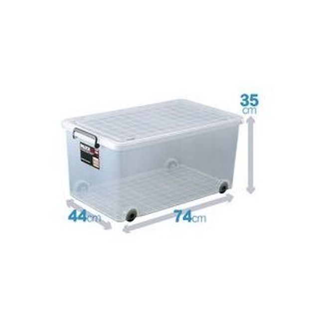 天馬 Tenma インロック 350L クリア 押入れ収納