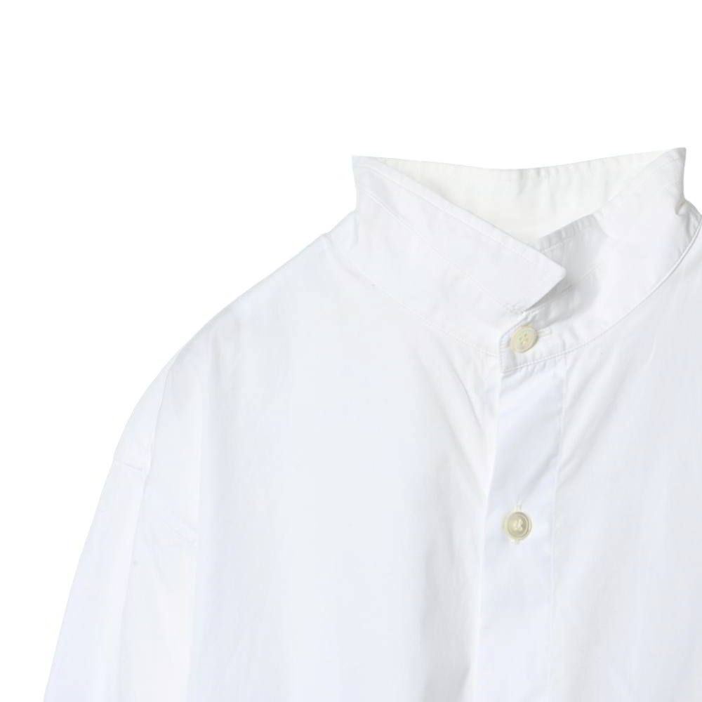 Yohji Yamamoto スタンドカラー コットン シャツ - メルカリ