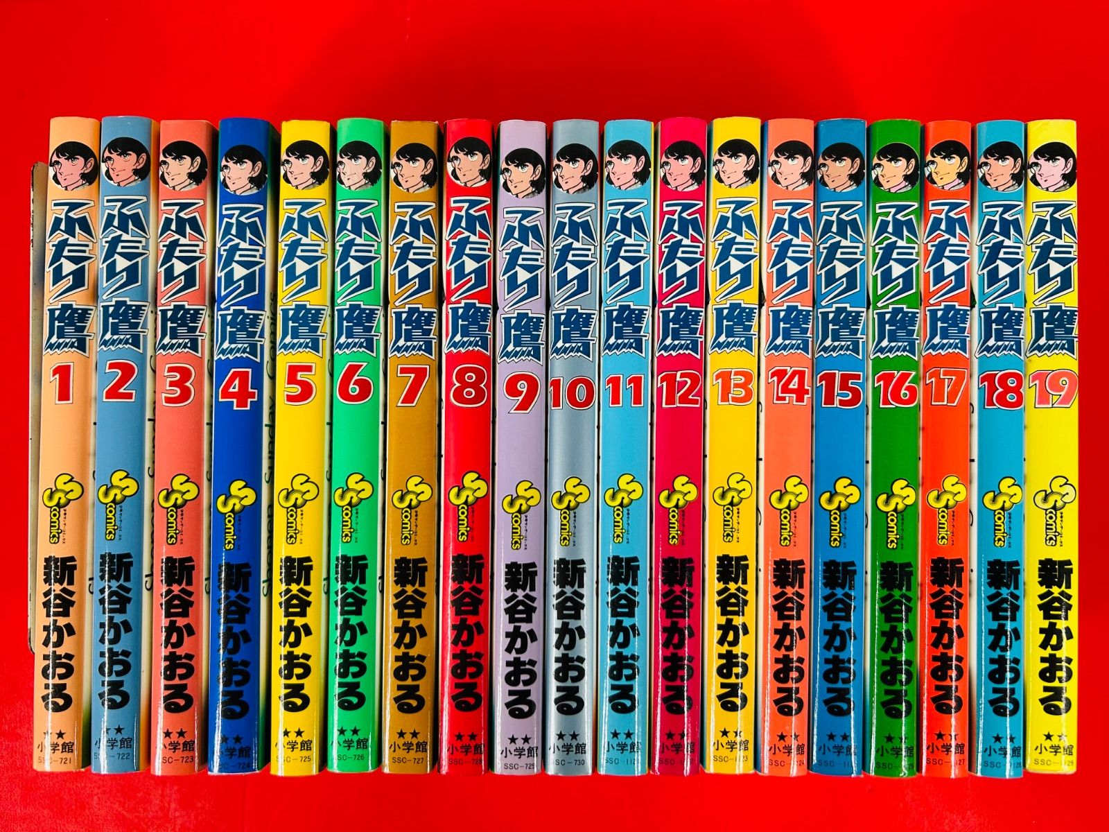 漫画コミック【ふたり鷹 1-19巻・全巻完結セット】新谷かおる