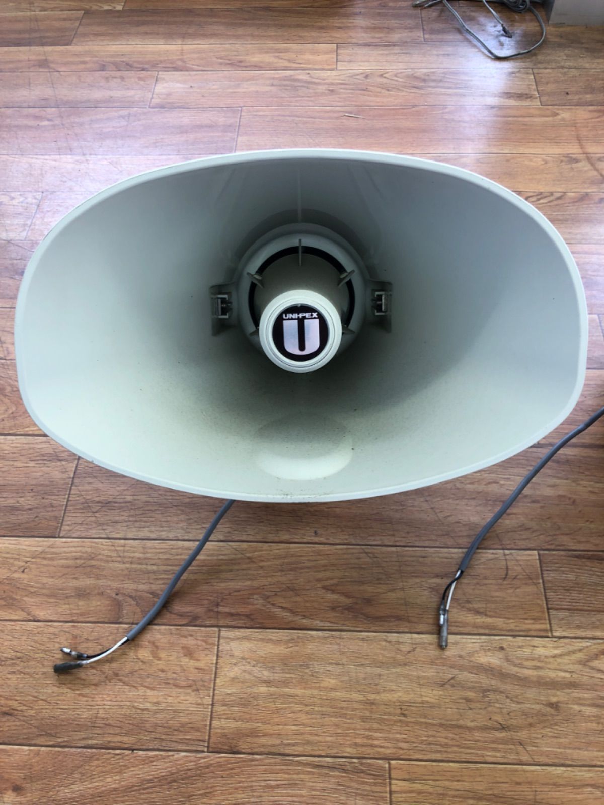 ②UNI-PEX メガホン ホーンスピーカー CV-381 25W 25A - メルカリ