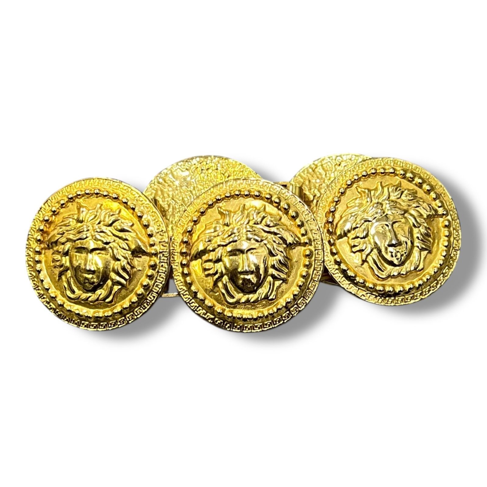 GIANNI VERSACE Gold medal bracelet ゴールドメダルブレスレット