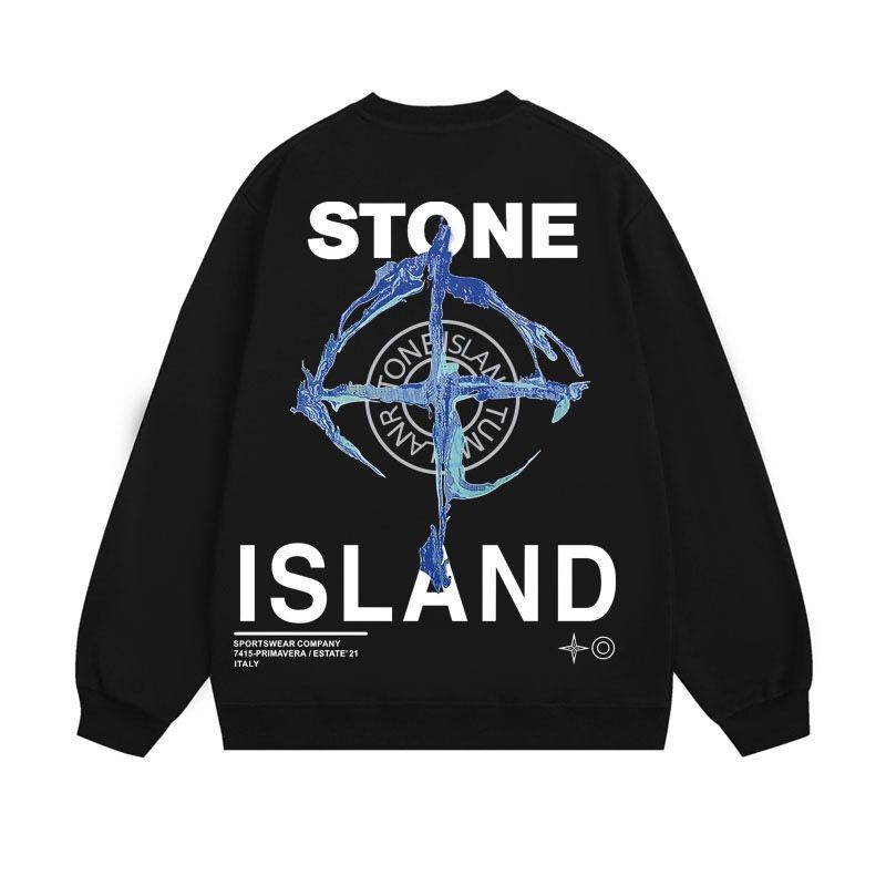 Stone Island ストーンアイランド トレーナー スウエット 黒 XXL 