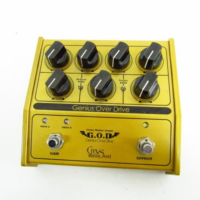 crews Maniac Sound G.O.D GENIUS OVERDRIVE エフェクター 動作