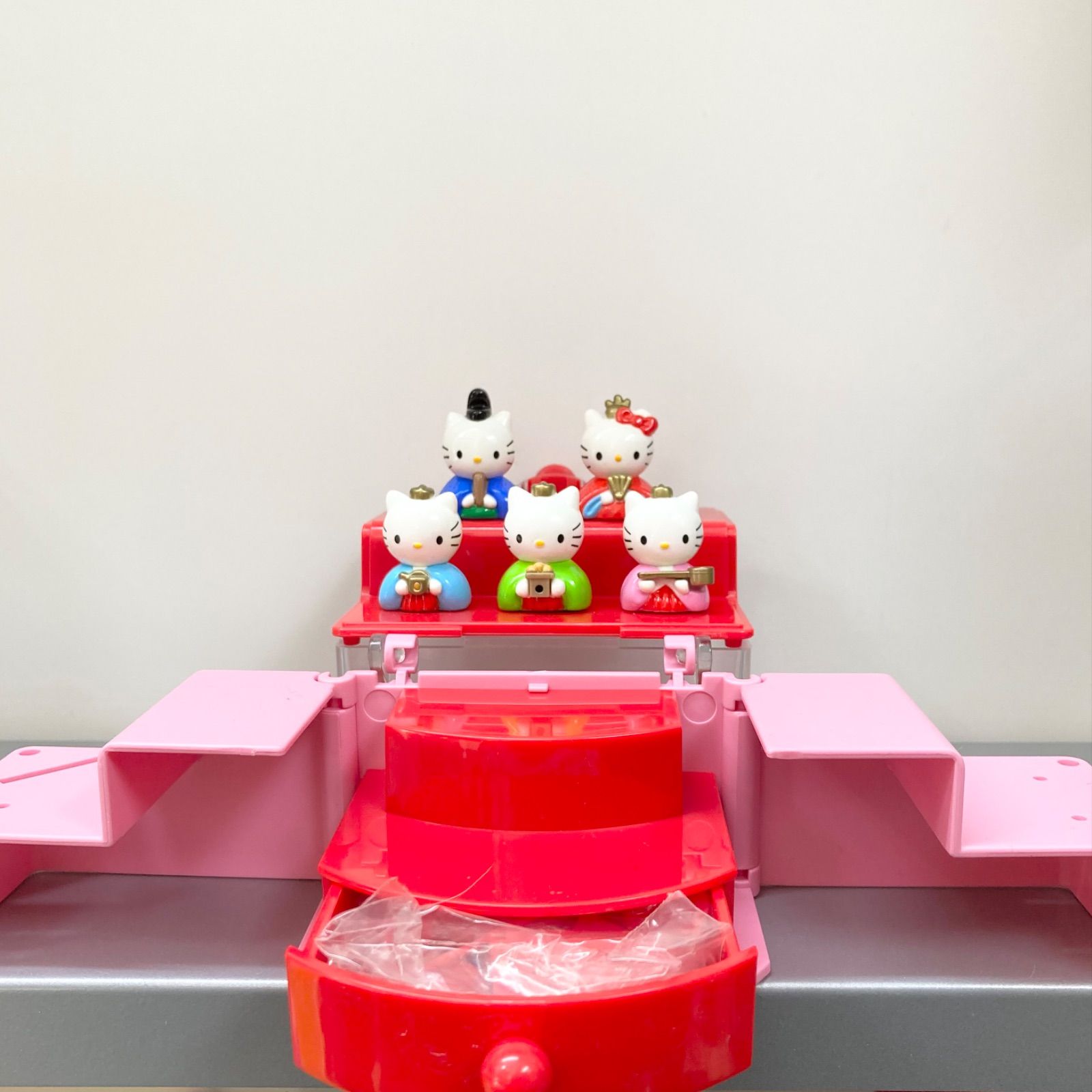 非売品】キティちゃん 雛人形 小僧寿し Sanrio サンリオ 当時もの