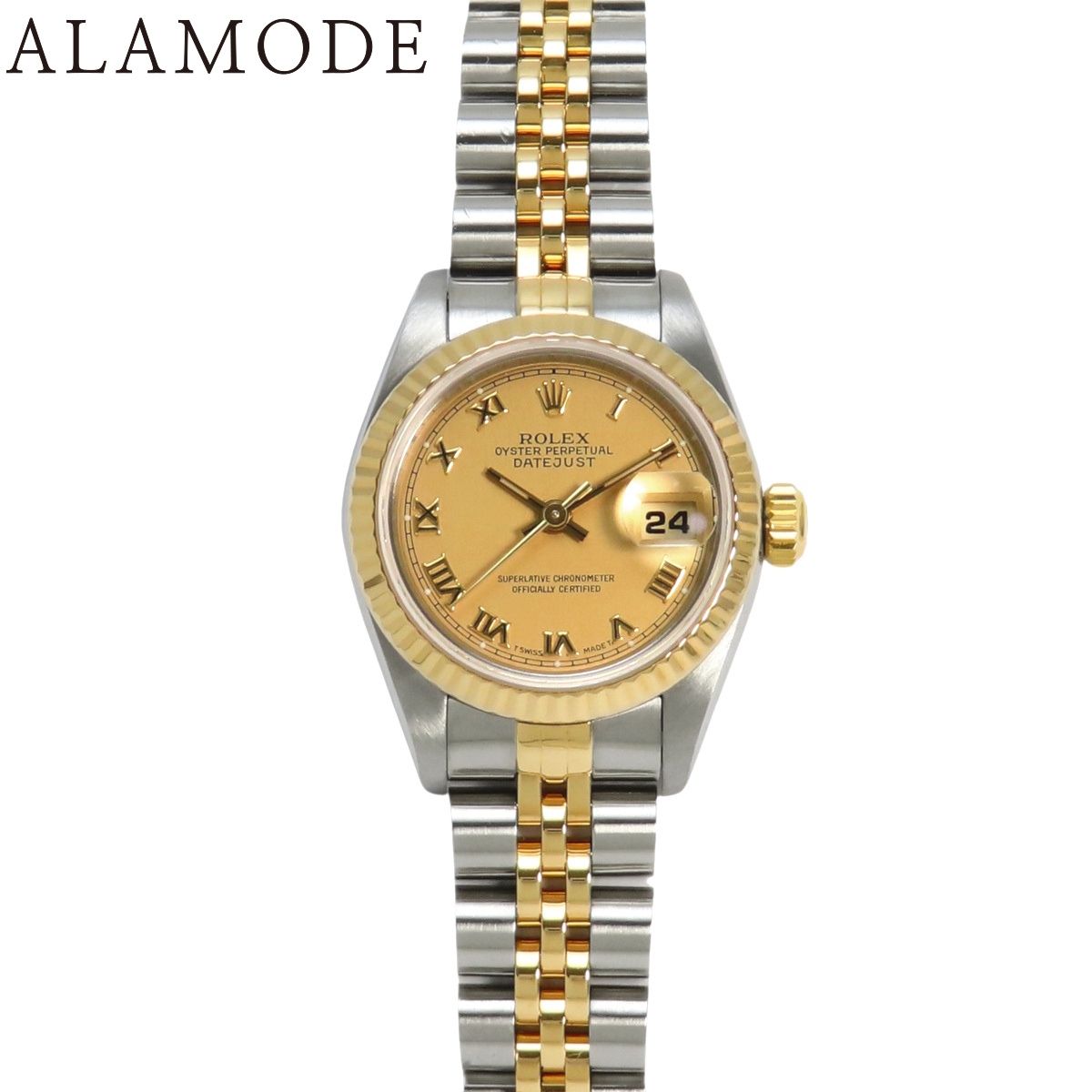 【保証書有】ロレックス　デイトジャスト　69173G S717262 腕時計 楽天市場】ロレックス ROLEX デイトジャスト 69173G W番(1995