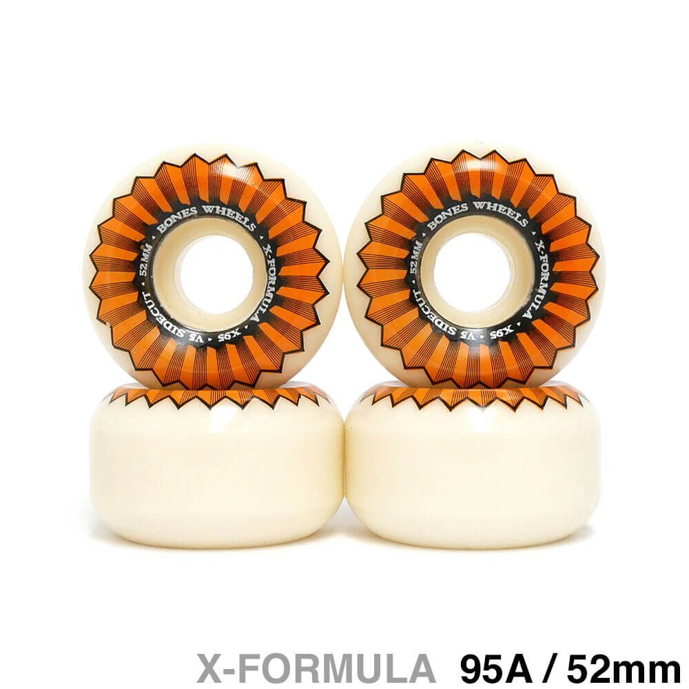 BONESボーンズウィール スケボー P-ROD PRO X 54 V5 95A BONES WHEELS X-Formula Skateboard Wheels P-Rod Pro 52mm V5