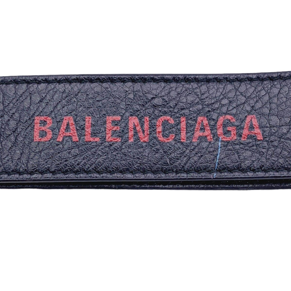 中古】 BALENCIAGA バレンシアガ ネックストラップ 499950 レザー