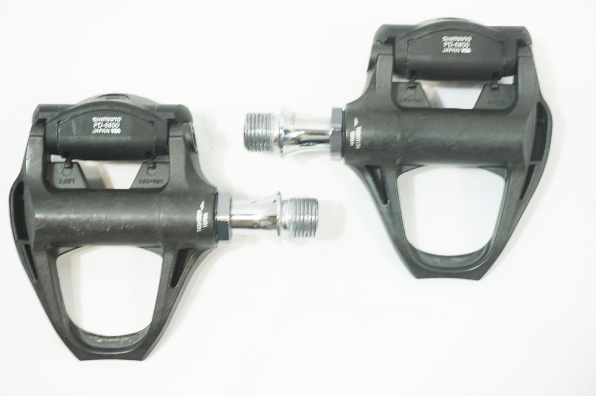 Shimano Ultegra PD-6800 ペダル Shimano Ultegra PD-6800 SPD-SL Pedals at BikeTiresDirect