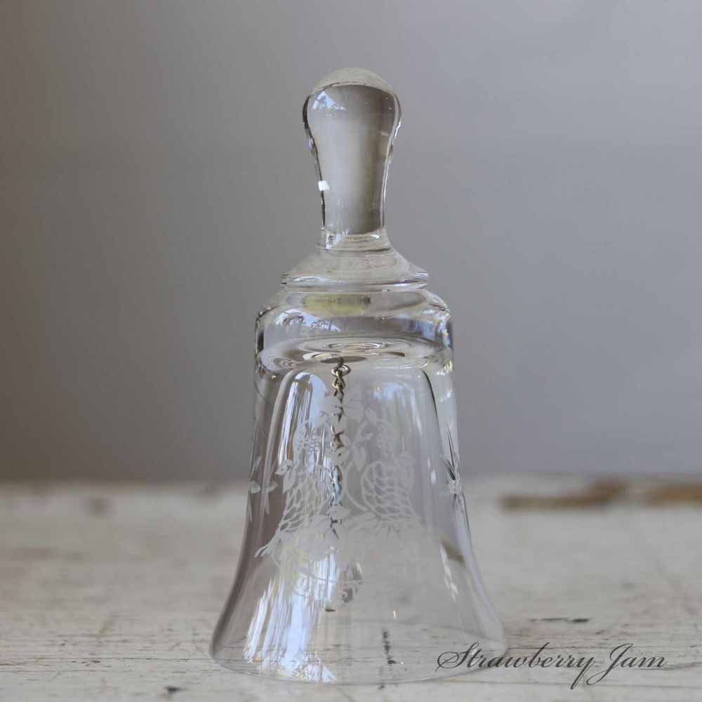 ウェッジウッド アンティーク　クリスタル　ベル　クリスマス 卸売 ICO-54 英国アンティーク クリスマスベル ベル クリスマス