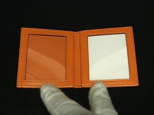 HERMES エルメス 写真立て ミニ フォトフレーム - オレンジ系