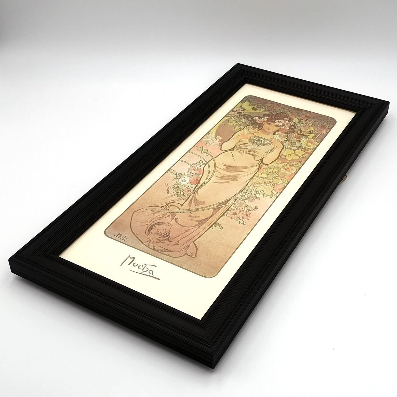Mucha(アルフォンス ミュシャ）薔薇 ローズ 額付き - メルカリ