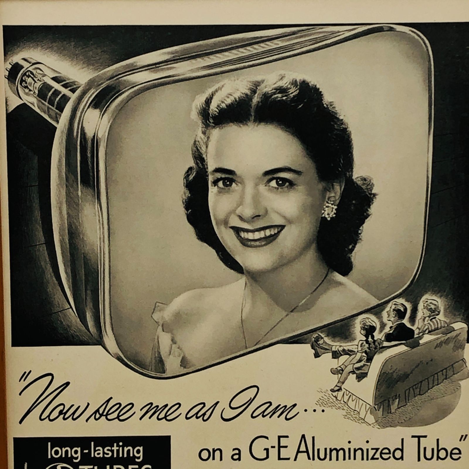 ビンテージ 広告 ポスター フレーム付 当時物 『 ゼネラルエレクトリック 』 1950's オリジナル アメリカ 輸入雑貨 ヴィンテージ 雑誌  アドバタイジング レトロ ( AZ1728 ) - メルカリ