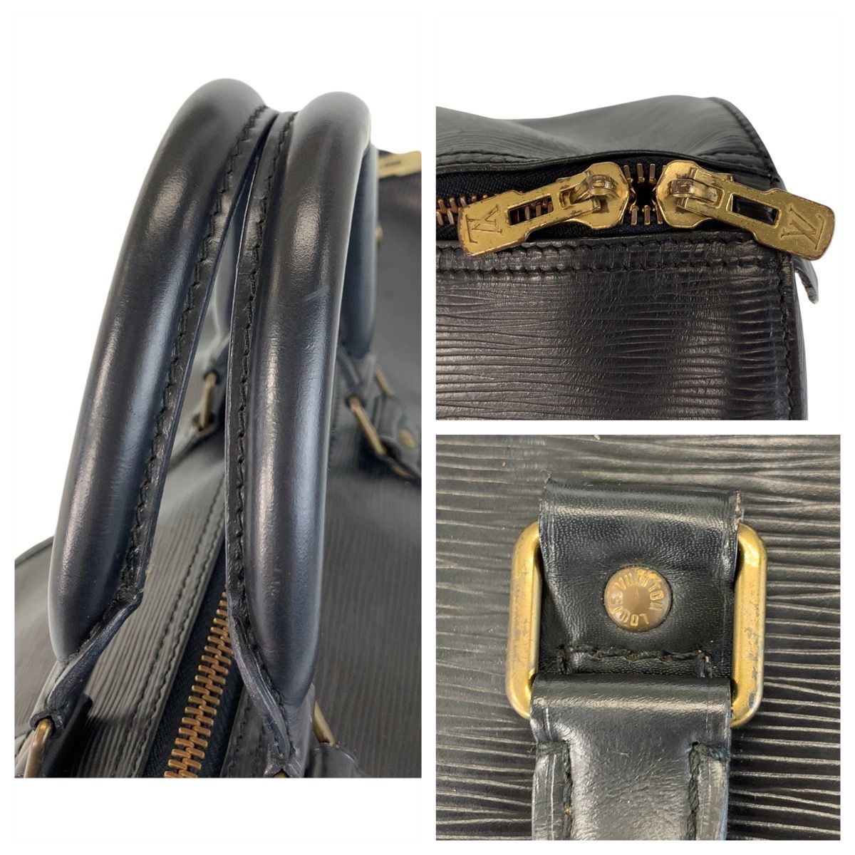 LOUIS VUITTON ルイヴィトン エピ キーポル55 ノワール ブラック