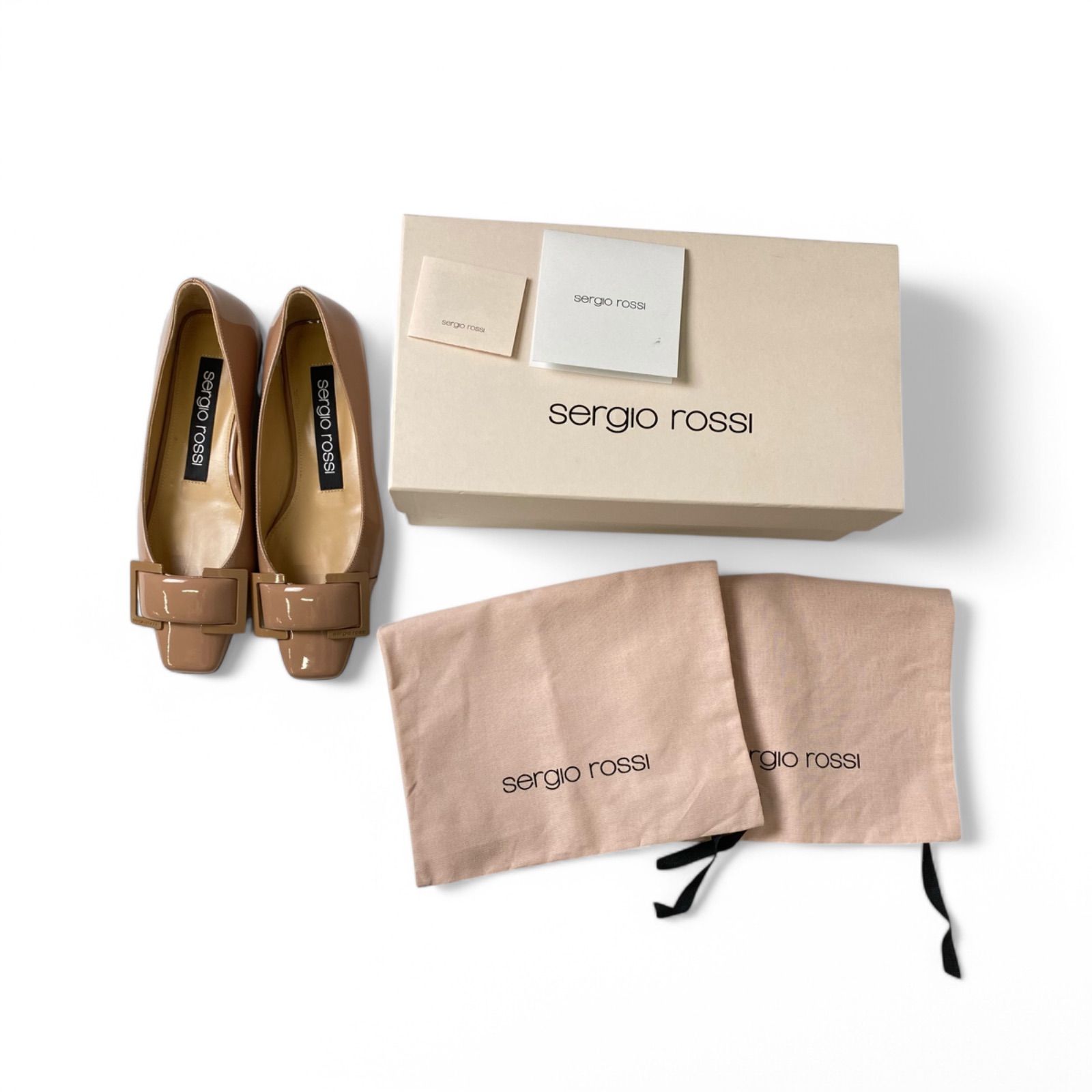 セルジオロッシ バレエシューズ 美品！✨ セルジオロッシ フラット